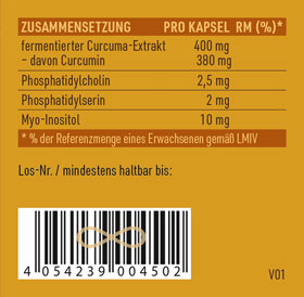 Kopp Vital ®  Curcuma Plus fermentiert Kapseln mit Curcumin und Phospholipiden in höchster Bioverfügbarkeit_small03