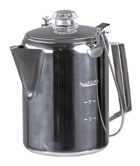 Kaffeekanne / Percolator für 9 Tassen - Stainless Steel_small