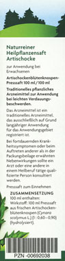 Schoenenberger Naturreiner Heilpflanzensaft - Wirkstoff: Artischockenblütenknospen-Presssaft_small03