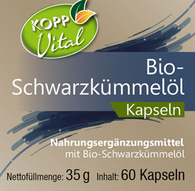 Kopp Vital ®  Bio-Schwarzkümmelöl Kapseln_small01