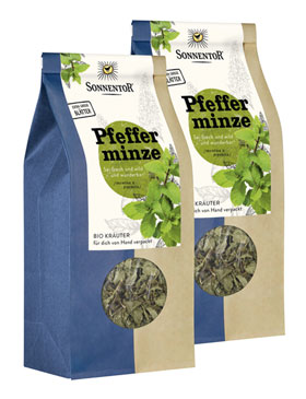 2er-Pack Sonnentor Bio-Pfefferminze, 2 x 50 g lose_small