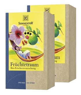 2er-Pack Sonnentor Bio-Früchtetraum, Beutel, 2 x 18 x 2,5 g_small