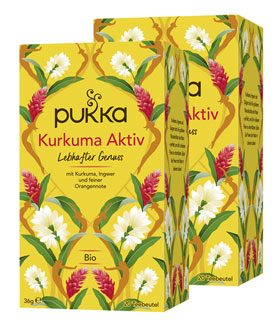 2er-Pack Pukka Bio-Kurkuma aktiv Kräutertee, Beutel, 2 x 20 x 2 g_small