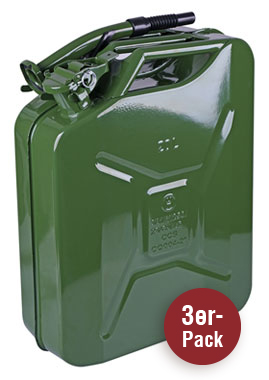 3er-Pack Benzin-/Dieselkanister mit 3 Ausgießern_small