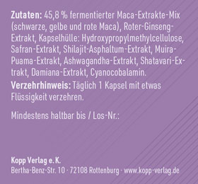 Kopp Vital   Maca fr Frauen fermentiert Kapseln_small02