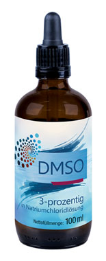 DMSO 3-prozentig in Natriumchloridlsung 100 ml / 99,9% rein / Ph. Eur. / Pipettenflasche_small