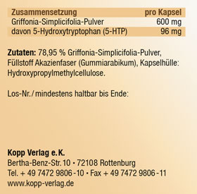 Kopp Vital   Griffonia simplicifolia Kapseln / 5-HTP_small02