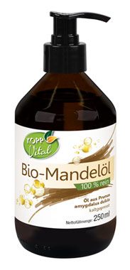 Kopp Vital   Bio-Mandell 100 % rein, 250 ml / Kaltgepresst / nicht komedogen /fr Haut, Haare & Kche / ohne Zustze_small