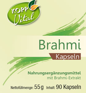 Kopp Vital  Brahmi Kapseln / 500 mg / 90 Kapseln_small01