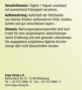 Kopp Vital  Brahmi Kapseln / 500 mg / 90 Kapseln_small03