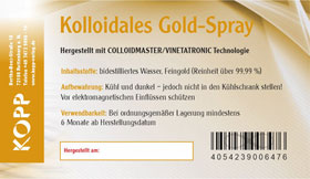 Kolloidales Gold-Spray Konzentration 10 ppm_small02