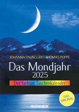 Das Mondjahr 2025 - Der farbige Taschenkalender_small