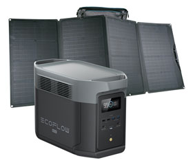 EcoFlow DELTA 2 Max Powerstation 2048 Wh mit Solarpanel 400 W_small
