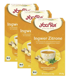 3er-Pack Yogi Bio-Ingwer Zitrone Tee_small