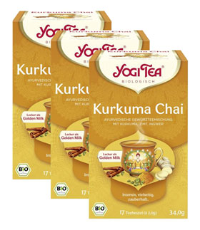 3er-Pack Yogi Bio-Kurkuma Chai Tee_small