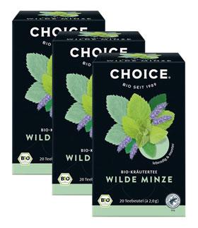 3er-Pack Choice Bio-Wilde Minze Tee_small