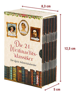 Die 24 Weihnachtsklassiker - Der Quiz-Adventskalender 24 Mini-Bcher_small02