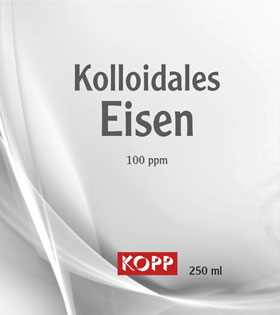 Kolloidales Eisen - Konzentration 100 ppm_small01