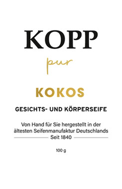  Kopp pur Kokos Gesichts- und Krperseife _small01