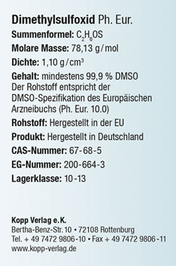 Sparset OSA VITA  CDL 0,3 % - anwendungsfertig und Kopp DMSO 99,9% Ph. Eur._small03