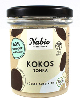 Nabio Bio-Aufstrich Kokos Tonka_small