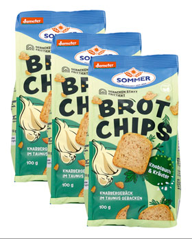 3er-Pack Sommer Brot Chips Knoblauch & Kruter_small