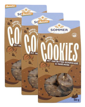 3er-Pack Sommer Dinkel Schoko Cookies_small