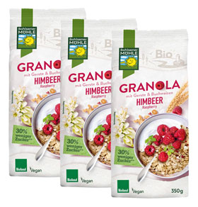 3er-Pack Granola Himbeer-Raspberry_small