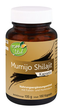 Kopp Vital Mumijo Shilajit Kapseln - 650 mg_small