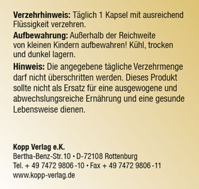 Kopp Vital   Selen / 200 g / aus Natriumselenit / 120 Kapseln_small03