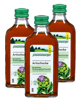 Schoenenberger   Naturreiner Heilpflanzensaft Artischocke_small