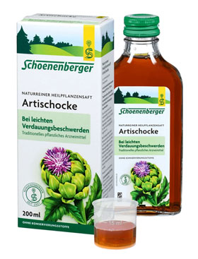 Schoenenberger   Naturreiner Heilpflanzensaft Artischocke_small01