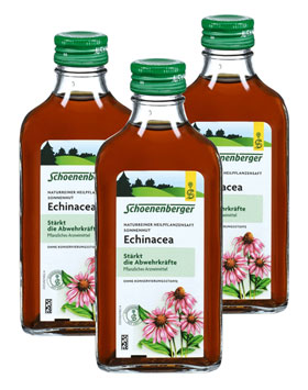 Schoenenberger Naturreiner Heilpflanzensaft - Echinacea_small