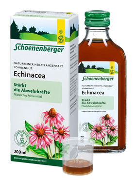 Schoenenberger Naturreiner Heilpflanzensaft - Echinacea_small01