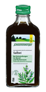 Schoenenberger   Naturreiner Heilpflanzensaft Salbei_small