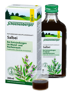 Schoenenberger   Naturreiner Heilpflanzensaft Salbei_small01