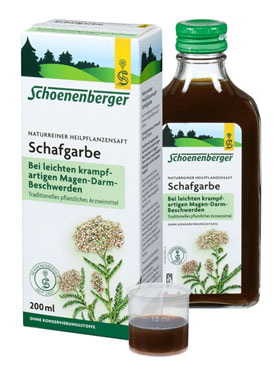 Schoenenberger Naturreiner Heilpflanzensaft - Schafgarbe_small01