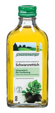 Schoenenberger Naturreiner Heilpflanzensaft - Schwarzrettich_small