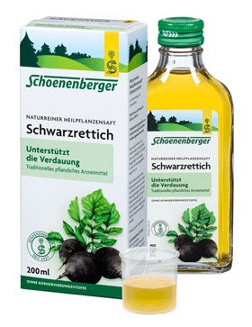 Schoenenberger Naturreiner Heilpflanzensaft - Schwarzrettich_small01