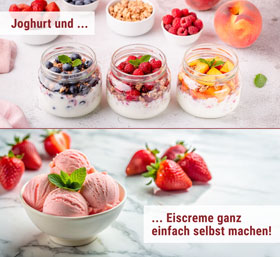  UNOLD   2 in 1 Eismaschine und Joghurtbereiter EVA _small03