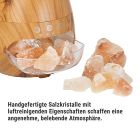  3-in-1 Aroma-Diffuser und Luftbefeuchter mit Salzkristall-Licht _small01
