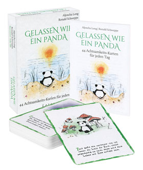 Gelassen wie ein Panda - Kartenset_small