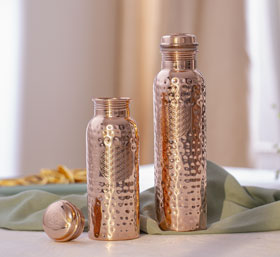 Kupferflasche Blume des Lebens_small02