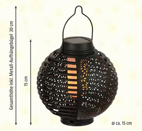 2er-Pack Solar-Laternen Flame_small01