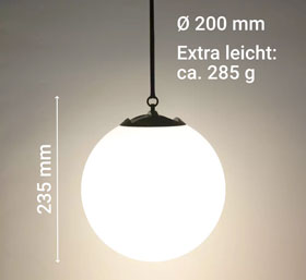 2er-Pack Solar-Hngekugeln Bianco_small01