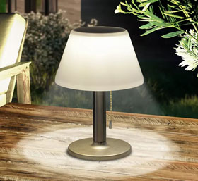 Solar LED-Tischleuchte Bianco_small