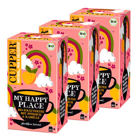 Cupper Krutertee Pfirsich & Kamille Bio_small