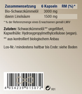 Kopp Vital  Bio-Schwarzkmmell / 250 mg / 300 Kapseln_small02
