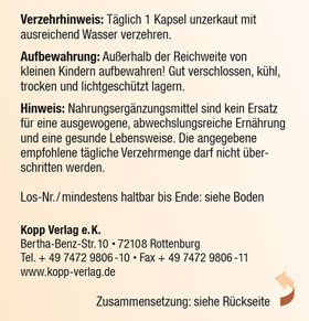 Kopp Vital   MicroBjo-N / 60 Kapseln_small03