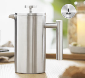 Edelstahl-Kaffeebereiter - French Press_small
